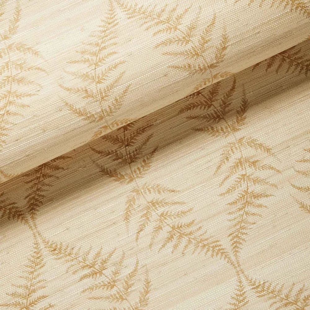 Serena and Lily Gardenside Grasscloth Wallpaper